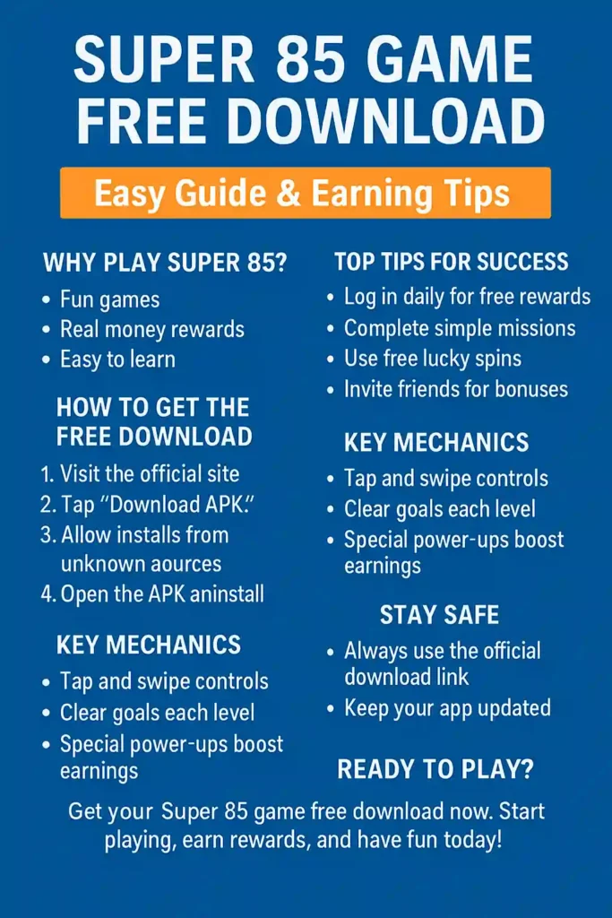 Super 85 game free download