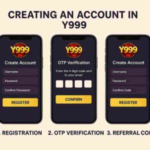 Create Account in Y999 Game